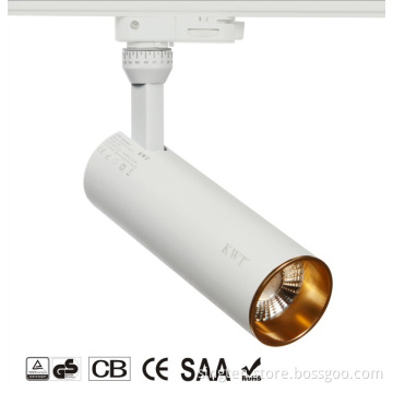 Mini 8w 12w 15w dimmable led spot track lighting with CE&ROHS approved